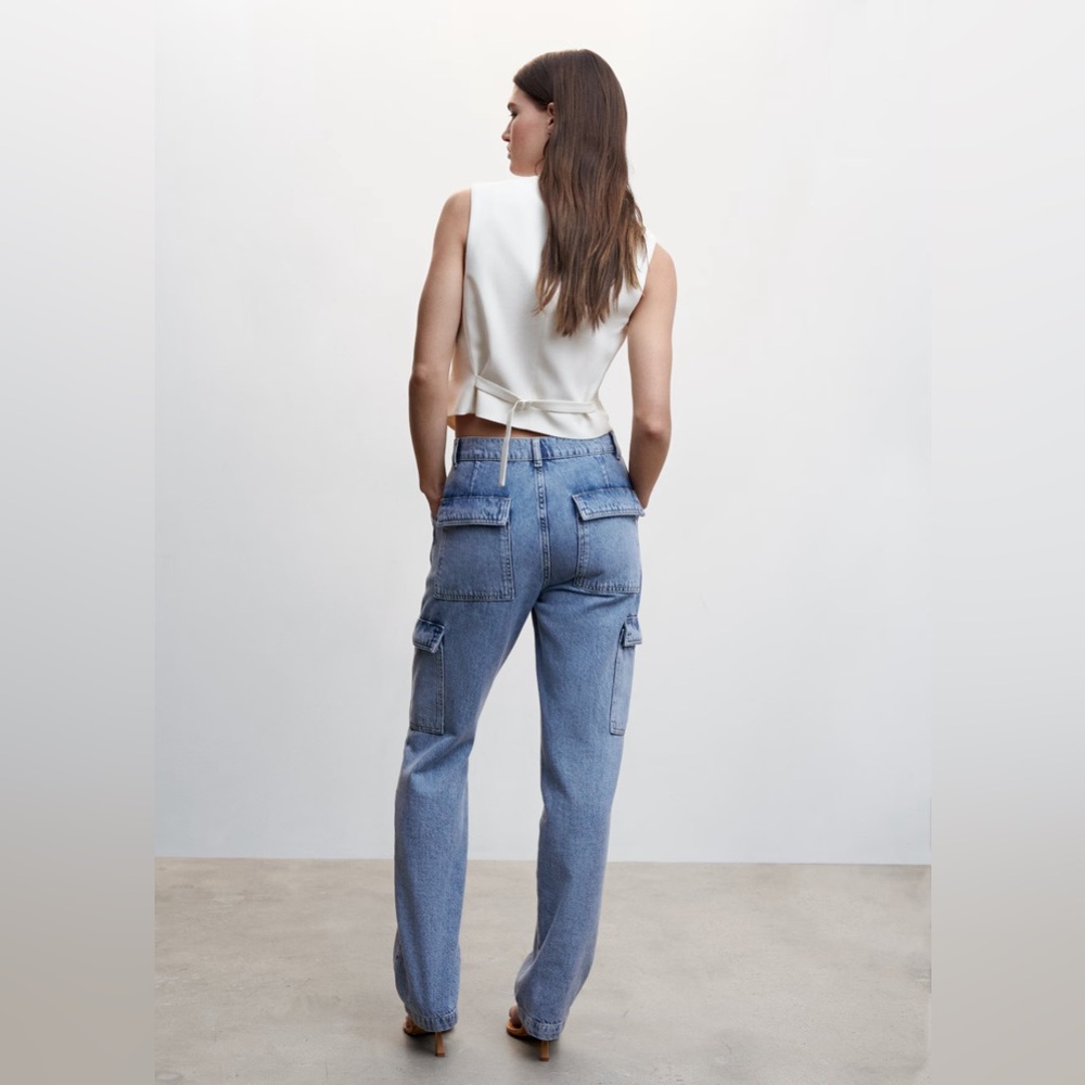 Mango Cargo Jeans - Picture 4 of 6